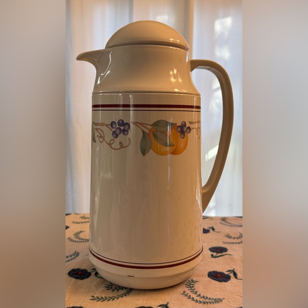 Vintage Corning Thermique 1 Quart Carafe